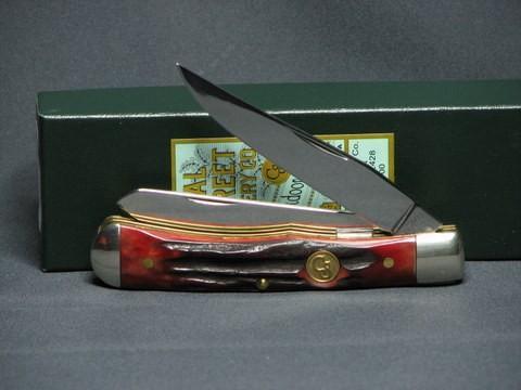 Canal Street Cutlery Trapper Red Stag Knife/case Canal Street Cutlery Trapper Red Stag Knife/case