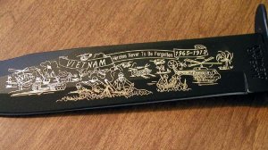 Ka-Bar Fixed Blade VIETNAM WAR 1973 