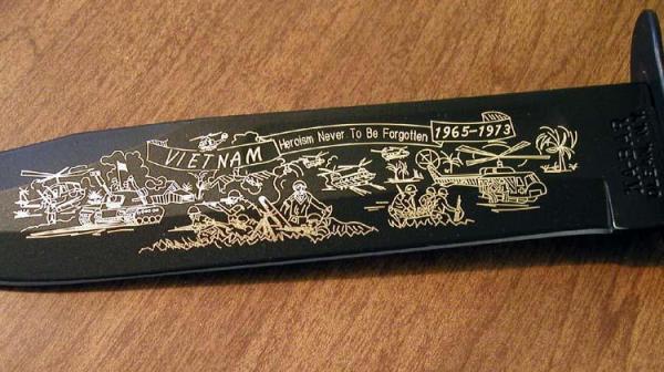 Ka-Bar Fixed Blade VIETNAM WAR 1973 Ka-Bar Fixed Blade VIETNAM WAR 1973