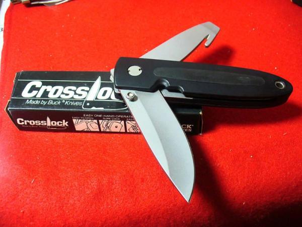 BUCK CROSSLOCK DEPUTY 180 LS-O 2262 KNIFE/case 
