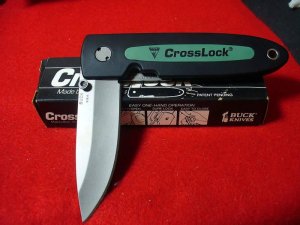 Buck Crosslock B180 S1 Knife/case