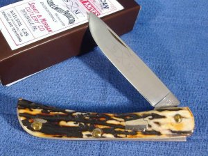 Schatt & Morgan Sodbuster Stag Knife 