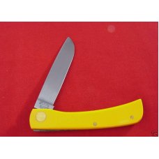 BULLDOG SODBUSTER YELLOW DELRIN KNIFE BULLDOG SODBUSTER YELLOW DELRIN KNIFE