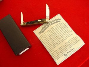 Queens Whittler Dan Burke Winter Bottom Knife 