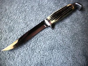  New Older Version Queen Hunting Knife/Sheath