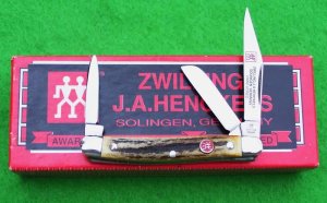 J.A. HENCKELS STOCKMEN STAG KNIFE #HK6