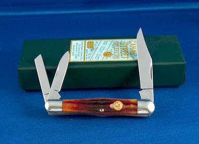 Canal Street Cutlery Three Blade Whittler Knife/case 312306
