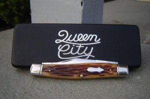 Queen City Stockman Q9589 Knife/case