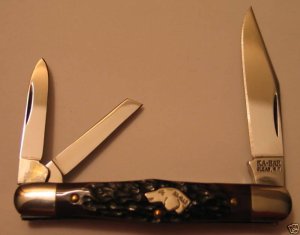 KA BAR WHITTLER DOG HEAD KNIFE KABAR