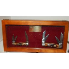 Canal Street 1st Anniversary Set Congress & Whittler Knives/Wood Case Canal Street 1st Anniversary Set Congress & Whittler Knives/Wood Case