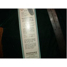Vintage Western Fillet Knife Sheath/case S-W 766 Vintage Western Fillet Knife Sheath/case S-W 766