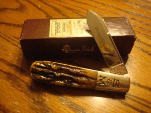 Queen Schatt Morgan Barlow 41269 CSB Series XI Knife/case 