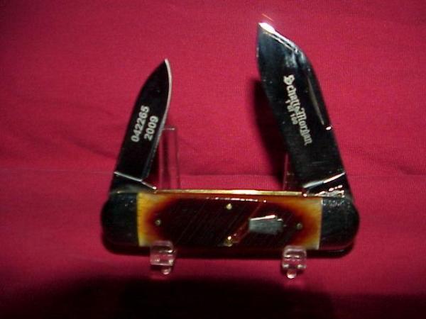 SCHATT & MORGAN KNIFE  BONE BABY SUNFISH 2009 Knife