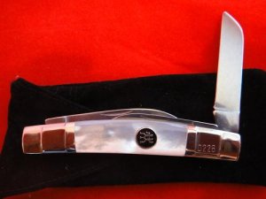 J.A. Henckels Congress Mother of Pearl Knife/case 