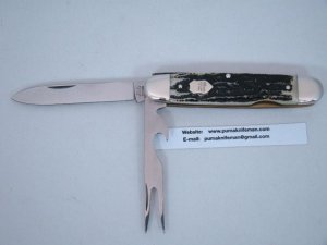 Henckels Solingen Germany Hobo Stag Knife 