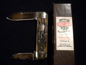 Schatt and Morgan Baby Sunfish Knife/case 