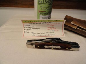 GREAT EASTERN NORTHFIELD CONGRESS 1 OF 50 KNIVES KNIFE 