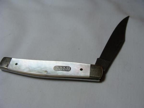 Solingen Germany Eye Catcher Explorer Black Forest Pearl Damascus Jack Knife 