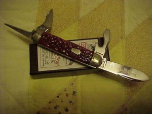 Schatt & Morgan # 442SK Scout Knife/case 