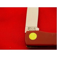 Bulldog Brand Sodbuster Knife Smooth RED 2005 Bulldog Brand Sodbuster Knife Smooth RED 2005