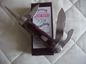 Schatt & Morgan # 442SK Scout Knife/case 