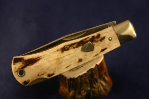 GREAT EASTERN 721111 AMERICAN ELK LOCKBACK KNIFE,   #81