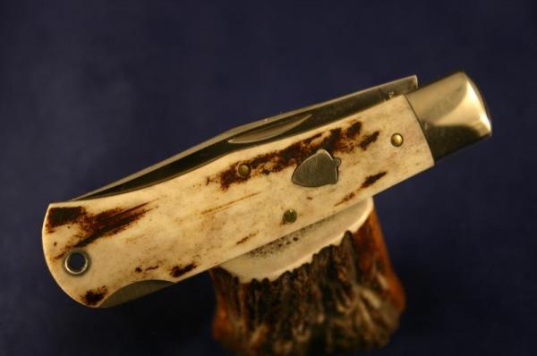 GREAT EASTERN 721111 AMERICAN ELK LOCKBACK KNIFE, #81 GREAT EASTERN 721111 AMERICAN ELK LOCKBACK KNIFE, #81