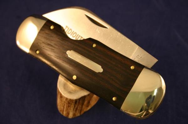 GREAT EASTERN TIDIOUTE 462111 EBONY WOOD KNIFE #190 GREAT EASTERN TIDIOUTE 462111 EBONY WOOD KNIFE #190