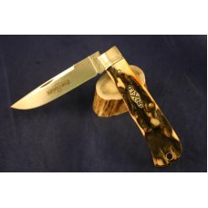 GREAT EASTERN NORTHFIELD 735111T BURNT STAG KNIFE  #124