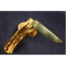 GREAT EASTERN NORTHFIELD 735111T BURNT STAG KNIFE  #124