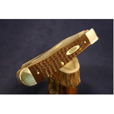 Case XX 6254 SS Big Brown Trapper Pocket Knife   #61