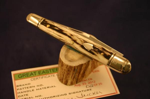 Great Eastern 891212 Gambler Serial # 02  Pocket Knife   #756