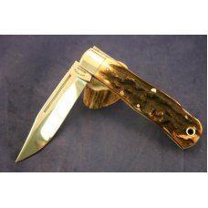 Tuna Valley Cutlery Lock Back Trapper Super Gnarly Stag #84 Tuna Valley Cutlery Lock Back Trapper Super Gnarly Stag #84