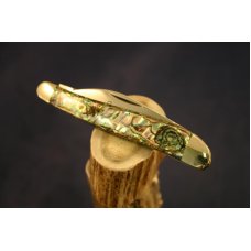 Queen Cutlery # 46 Abalone Wharncliff Pocket  Knife   #71