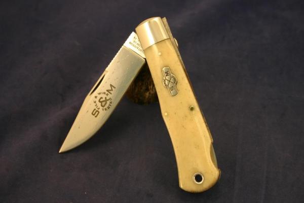 Schatt & Morgan File and Wire Lockback Trapper #15 Schatt & Morgan File and Wire Lockback Trapper #15