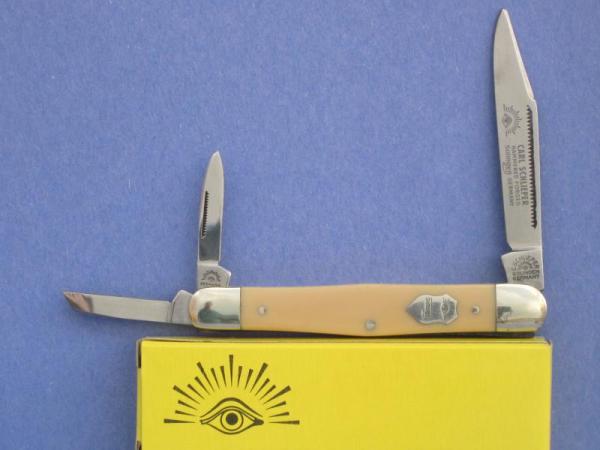 German Eye Brand Whittler Yellow Handles German Eye Brand Whittler Yellow Handles