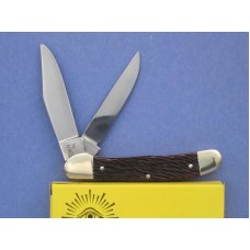 German Eye Brand Brown Jigged Bone Copperhead German Eye Brand Brown Jigged Bone Copperhead