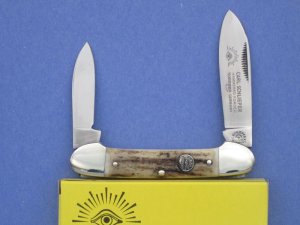German Eye Brand Stag Canoe 