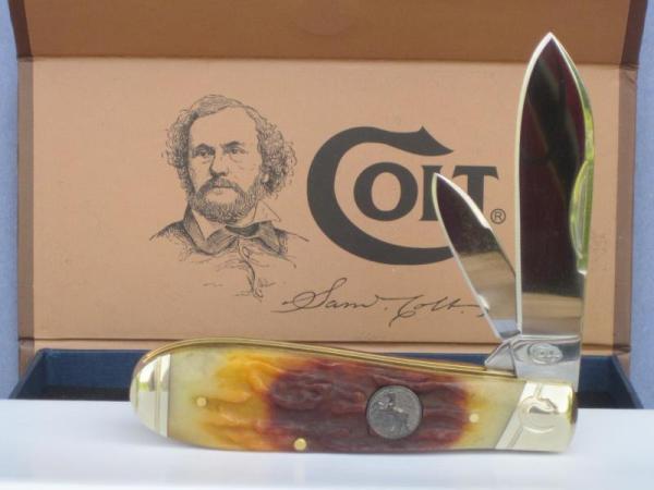 Colt Amber Stag Bone Teardrop Jack Colt Amber Stag Bone Teardrop Jack