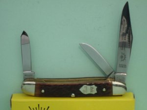 German Eye Brand Brown Bone Stockman