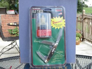 Schrade USA 34 Old Timer and Knife Care Kit 