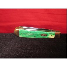 Case Trapper 1998 Green Appaloosa 6254 SS 2 blade Knife . Case Trapper 1998 Green Appaloosa 6254 SS 2 blade Knife .