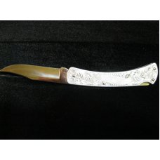 Buck 111 3 dot Engraved Aluminun knife. Buck 111 3 dot Engraved Aluminun knife.