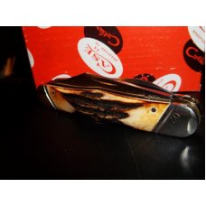 CASE CLASSIC 52046J GENUINE STAG SWELL CENTER MOOSE