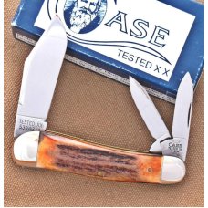 CASE CLASSIC 1992 53043 1/2 GENUINE STAG SERPENTINE WHITTLER 1 OF 240 BUILT *SUPER NICE KNIFE* CASE CLASSIC 1992 53043 1/2 GENUINE STAG SERPENTINE WHITTLER 1 OF 240 BUILT *SUPER NICE KNIFE*