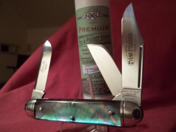 GREAT EASTERN CUTLERY NORTHFIELD GENUINE BLACK LIP PEARL 53 PATTERN STOCKMAN #9 of 25 *NICE PEARL* GREAT EASTERN CUTLERY NORTHFIELD GENUINE BLACK LIP PEARL 53 PATTERN STOCKMAN #9 of 25 *NICE PEARL*