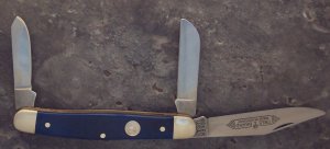 Boker Tree Brand Classic - New in the box - Smooth Blue Bone - 4