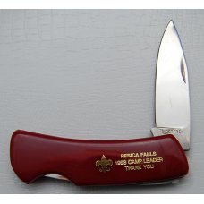 Rostfrei Unofficial Scout With Red Plastic Covers 3 3/8
