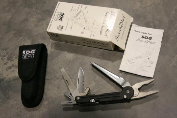RARE SOG SwitchPlier ORIGINAL version RETIRED multi-tool Switch Plier