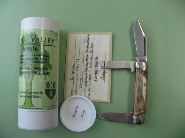 TUNA VALLEY MAMMOTH IVORY RAILSPLITTER #2 